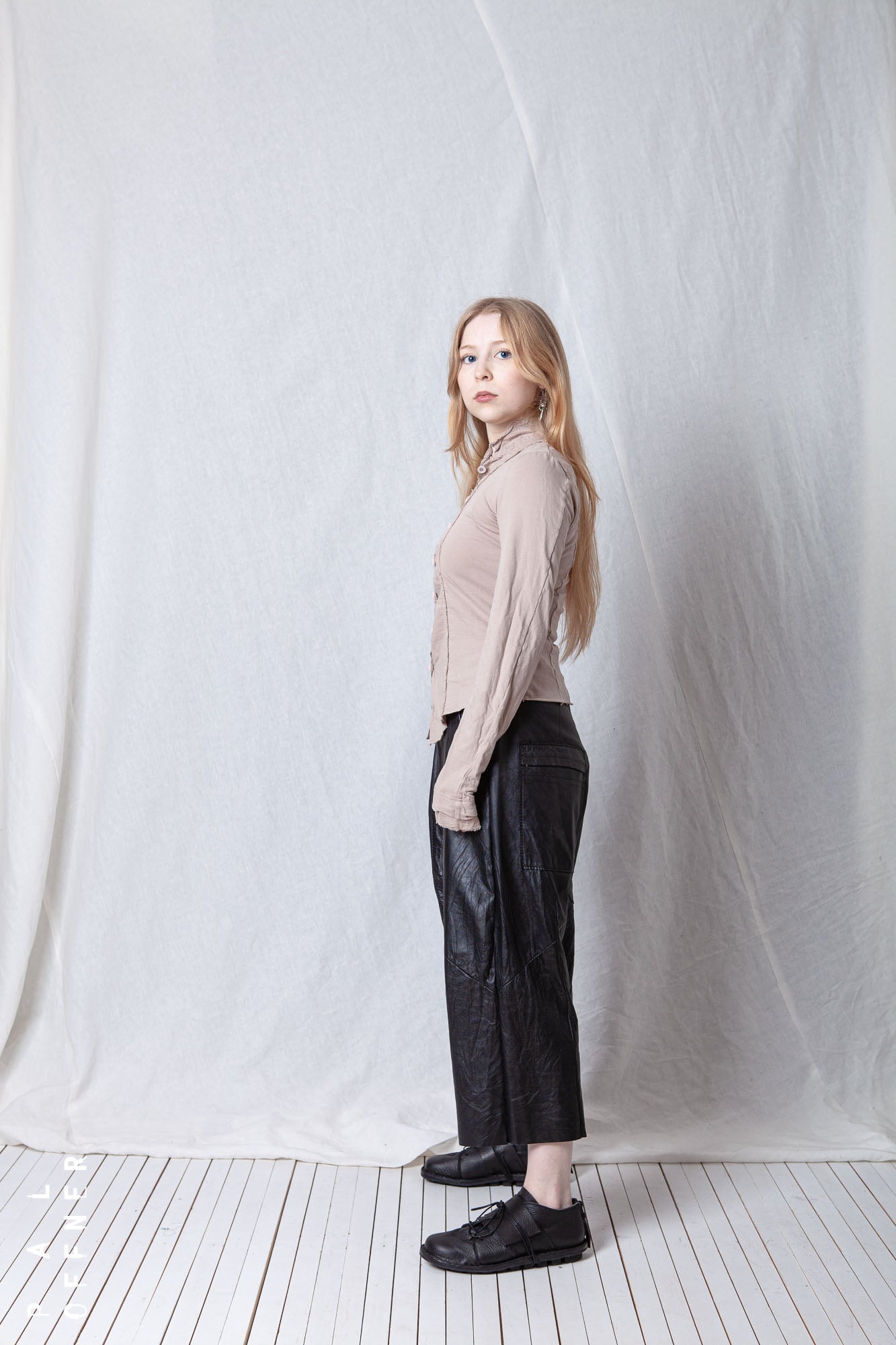 Patched Mini Penguin Jacket_Cotton Sweat