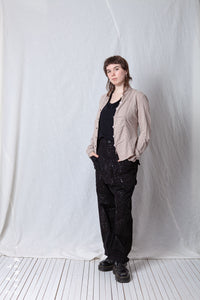 Patched Mini Penguin Jacket_Cotton Sweat