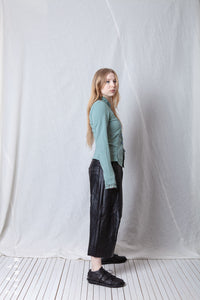 Patched Mini Penguin Jacket_Cotton Sweat