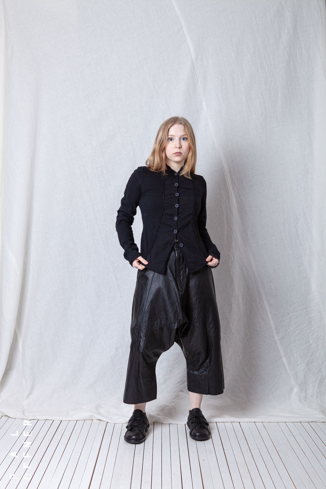 Patched Mini Penguin Jacket_Cotton Sweat