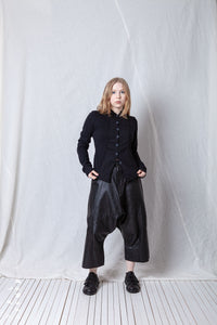 Patched Mini Penguin Jacket_Cotton Sweat