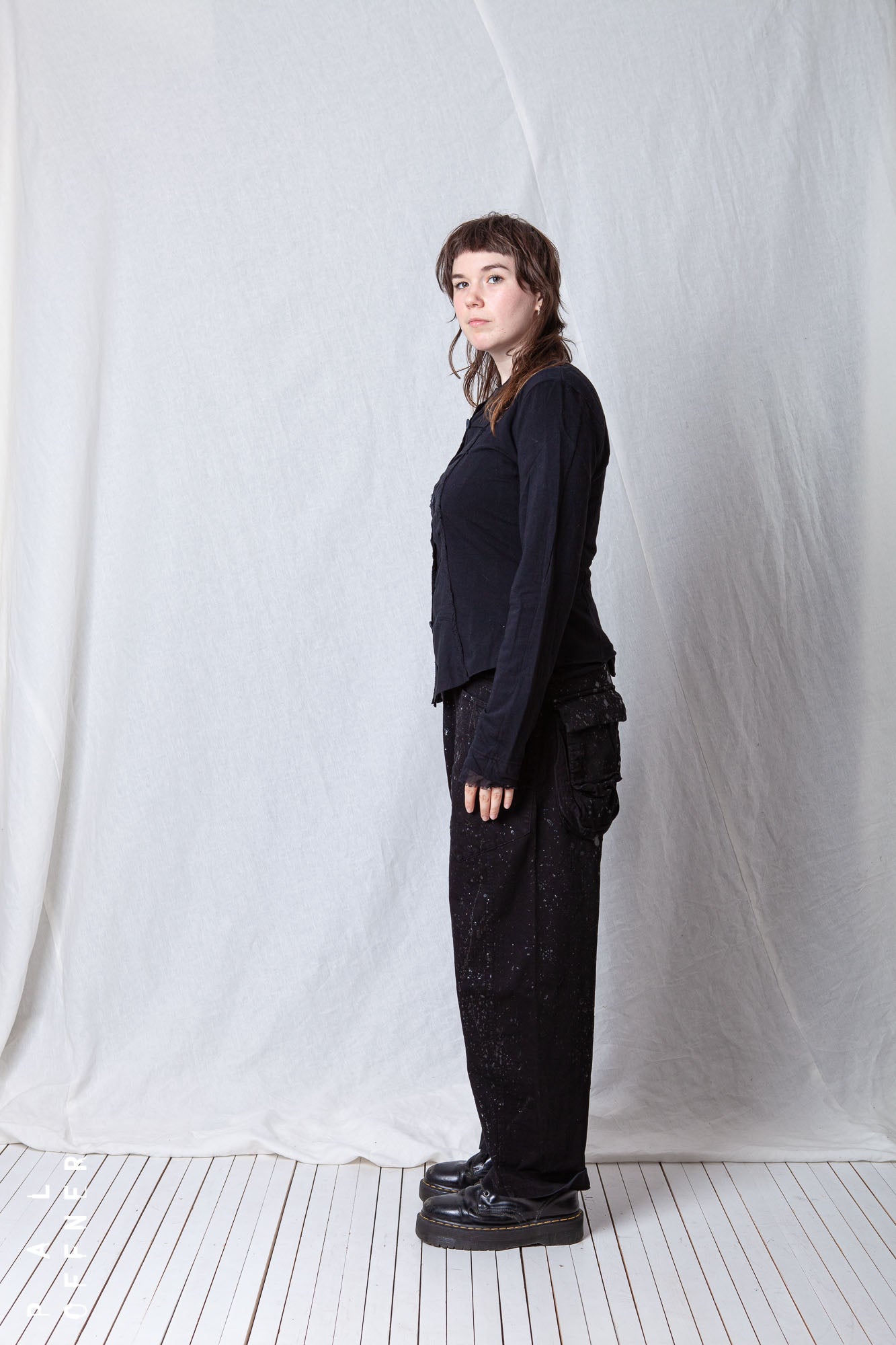 Patched Mini Penguin Jacket_Cotton Sweat