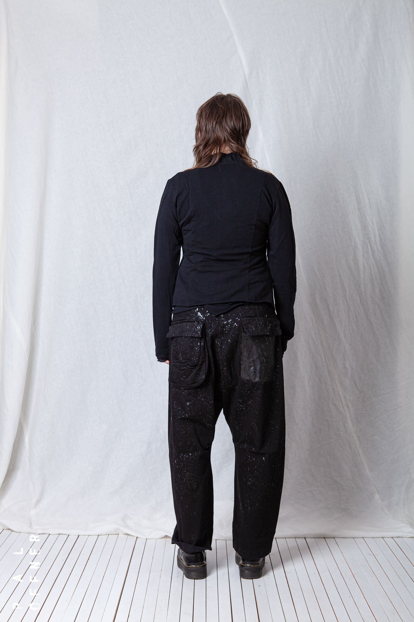Patched Mini Penguin Jacket_Cotton Sweat