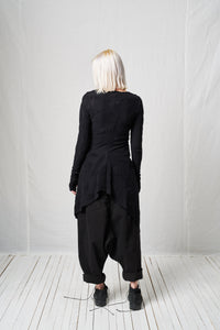 Penguin Cardigan_Merino Wool Mix