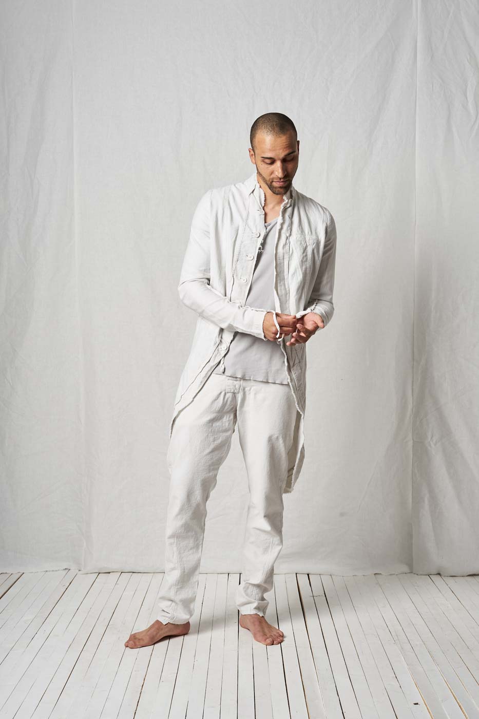 Penguin Coat_Crepe Stretch