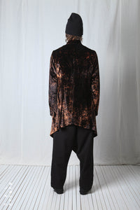 Penguin Coat_Fluid Velvet