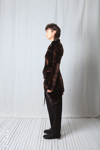Penguin Coat_Fluid Velvet
