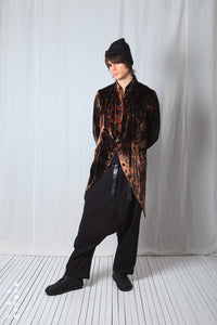 Penguin Coat_Fluid Velvet