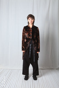 Penguin Coat_Fluid Velvet
