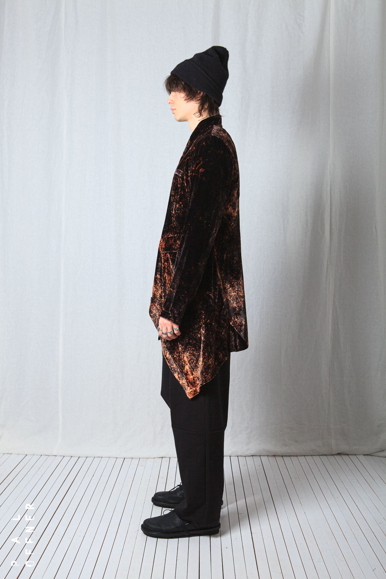 Penguin Coat_Fluid Velvet