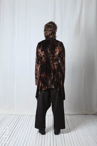 Penguin Coat_Fluid Velvet