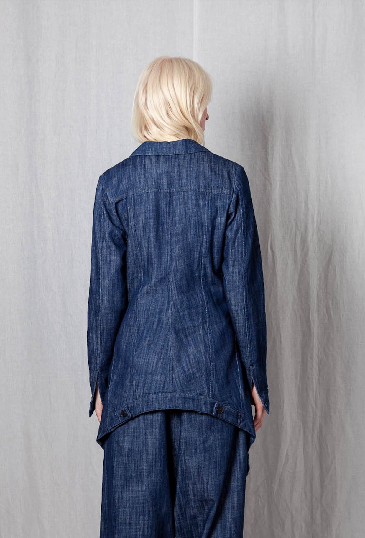Penguin Coat_Soft Denim