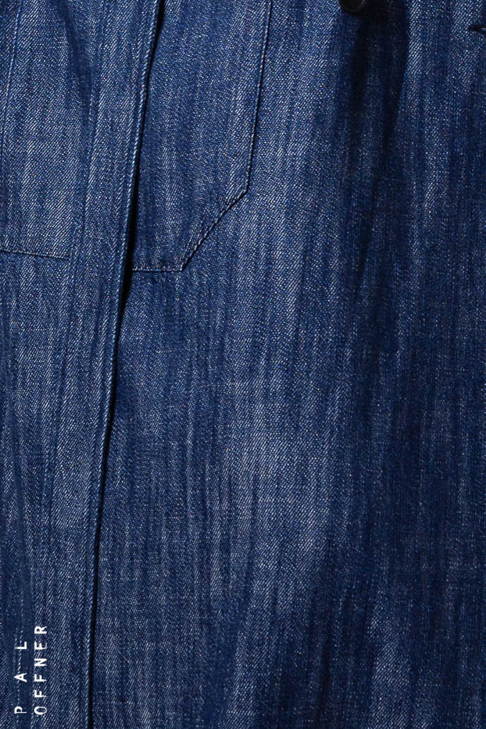 Penguin Coat_Soft Denim