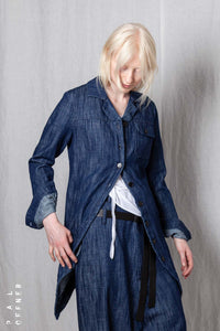 Penguin Coat_Soft Denim