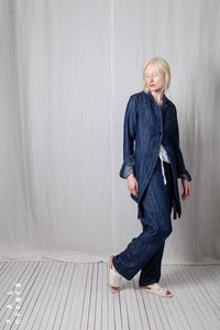 Penguin Coat_Soft Denim