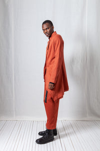 Penguin Coat_Super Denim Stretch