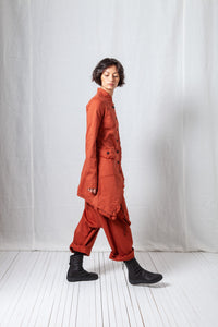 Penguin Coat_Super Denim Stretch