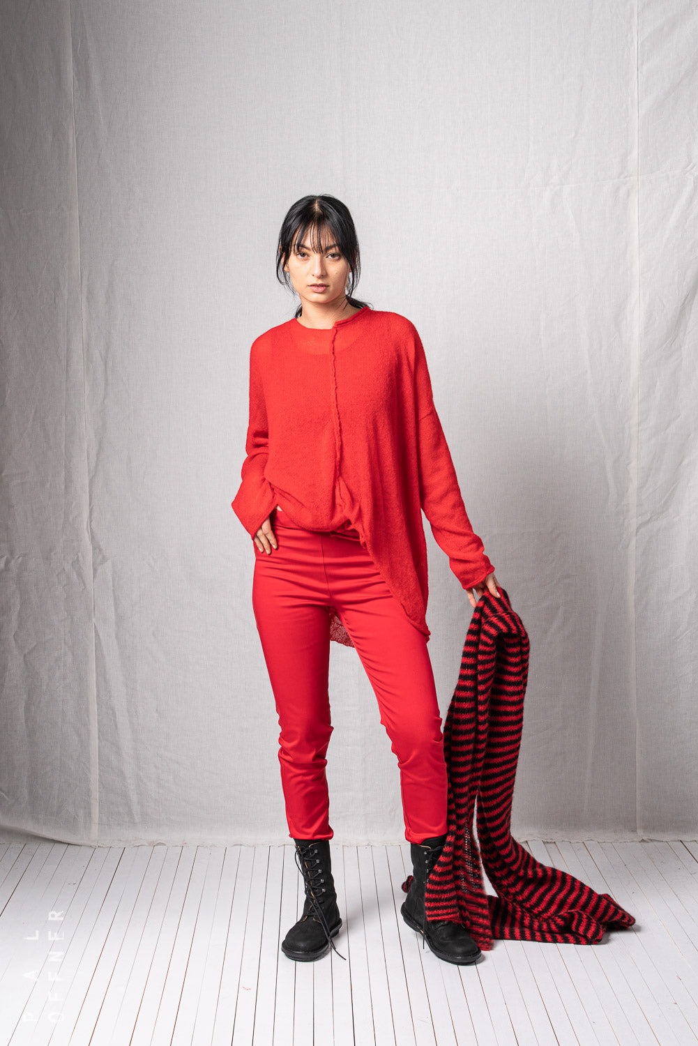 Pull-On Leggings Trousers_Soft Tencel Stretch