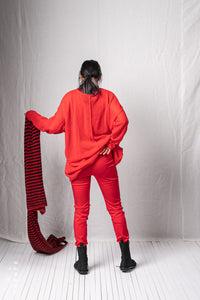 Pull-On Leggings Trousers_Soft Tencel Stretch