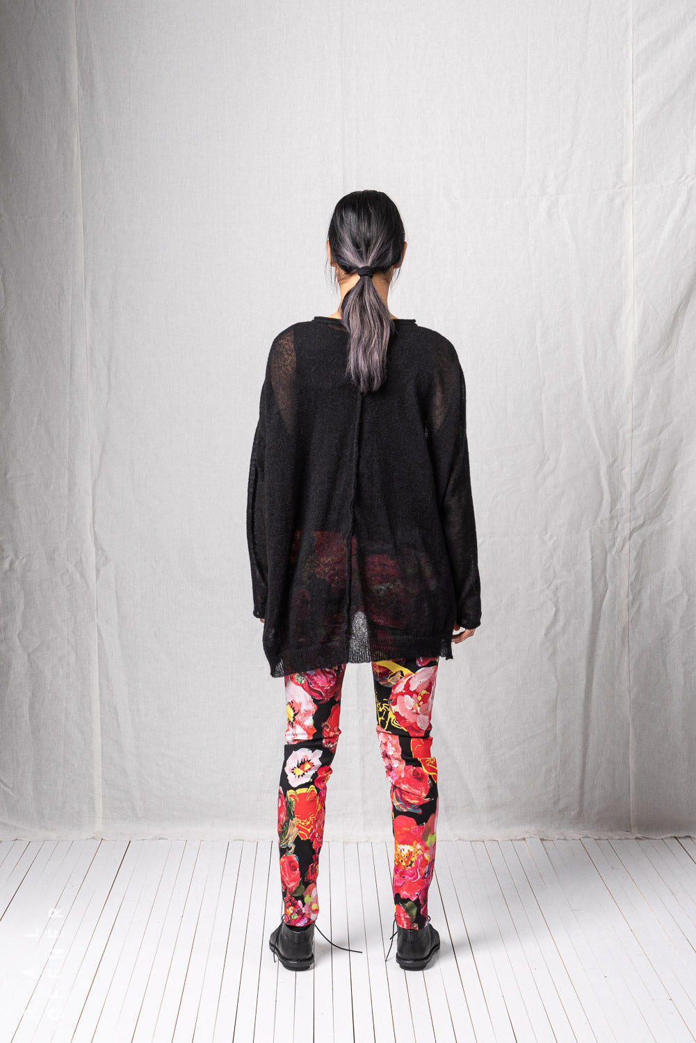 Pull-On Leggings Trousers_Soft Tencel Stretch