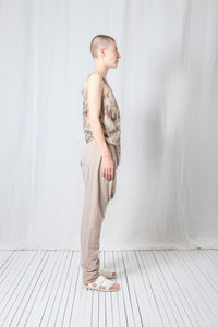 Relaxed Slim Leg Trousers_Cotton Sweat