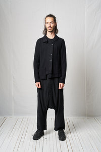 Revers Jacket_Herringbone Viscose