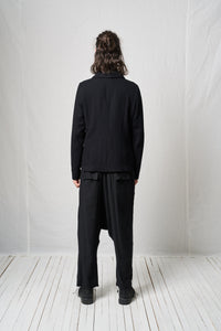 Revers Jacket_Herringbone Viscose