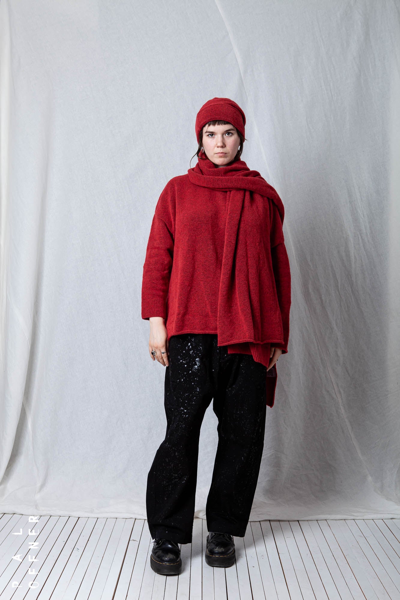 Scarf_Baby Alpaca Wool Knit
