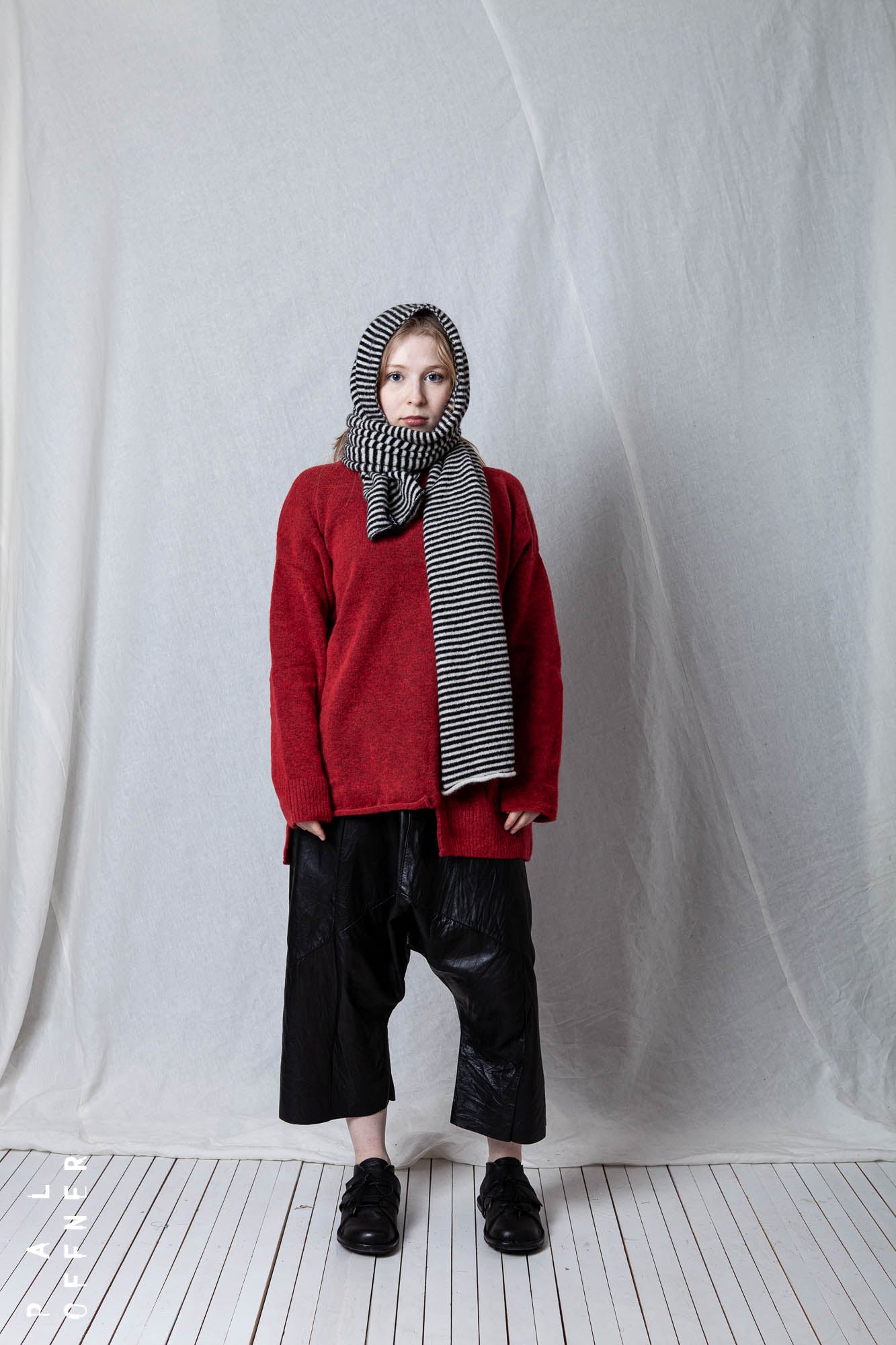 Scarf_Baby Alpaca Wool Knit