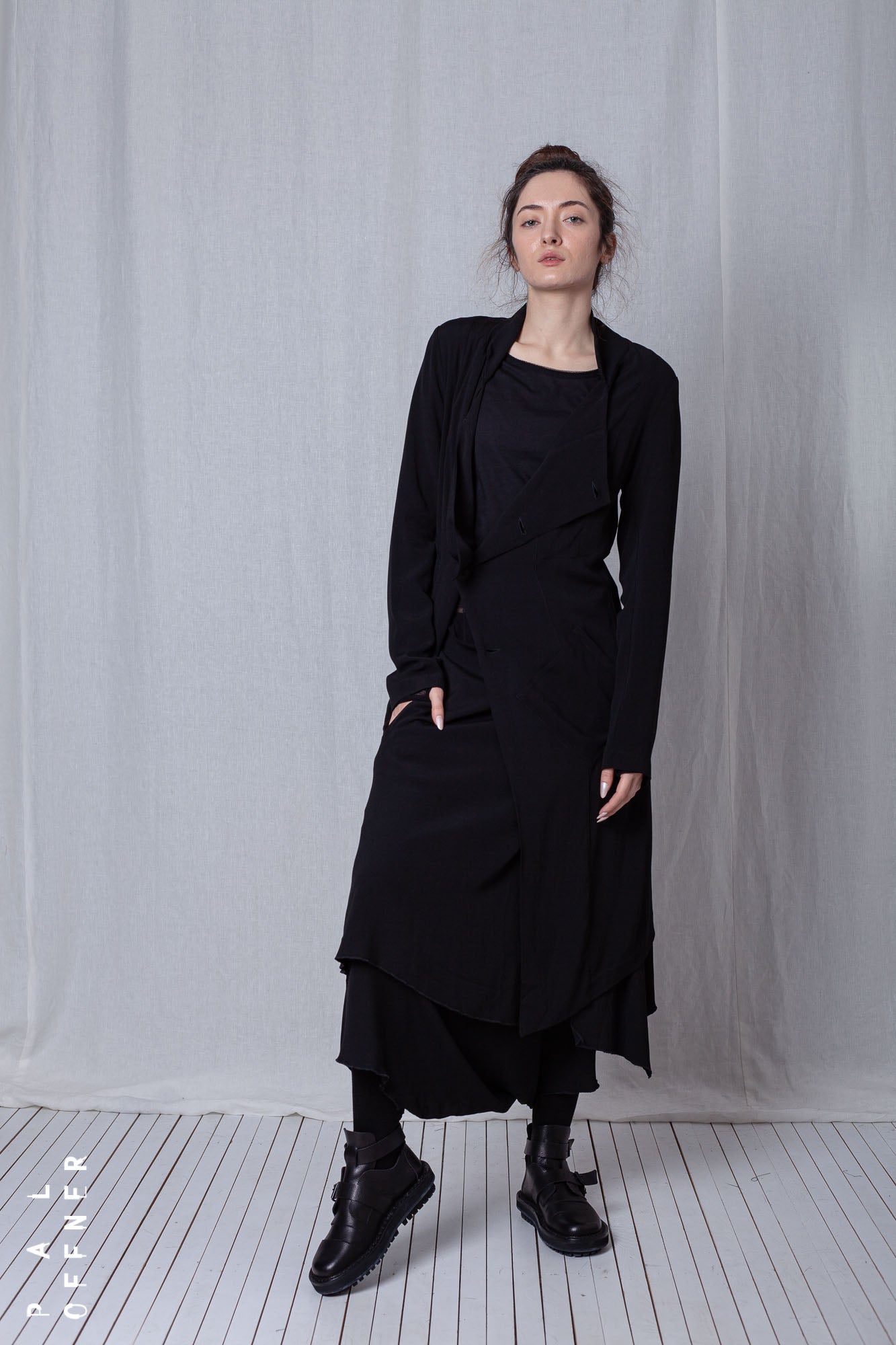 Sealed Skirt_Crêpe Georgette