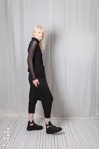 Sheer Mini Pengu Jacket_Organic Cotton Mesh (GOTS)