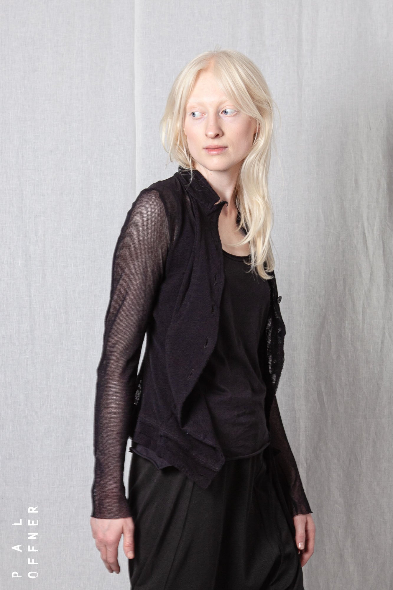 Sheer Mini Pengu Jacket_Organic Cotton Mesh (GOTS)