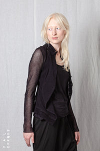 Sheer Mini Pengu Jacket_Organic Cotton Mesh (GOTS)