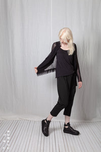 Sheer Mini Pengu Jacket_Organic Cotton Mesh (GOTS)