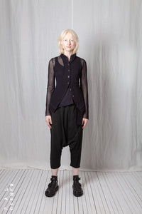 Sheer Mini Pengu Jacket_Organic Cotton Mesh (GOTS)