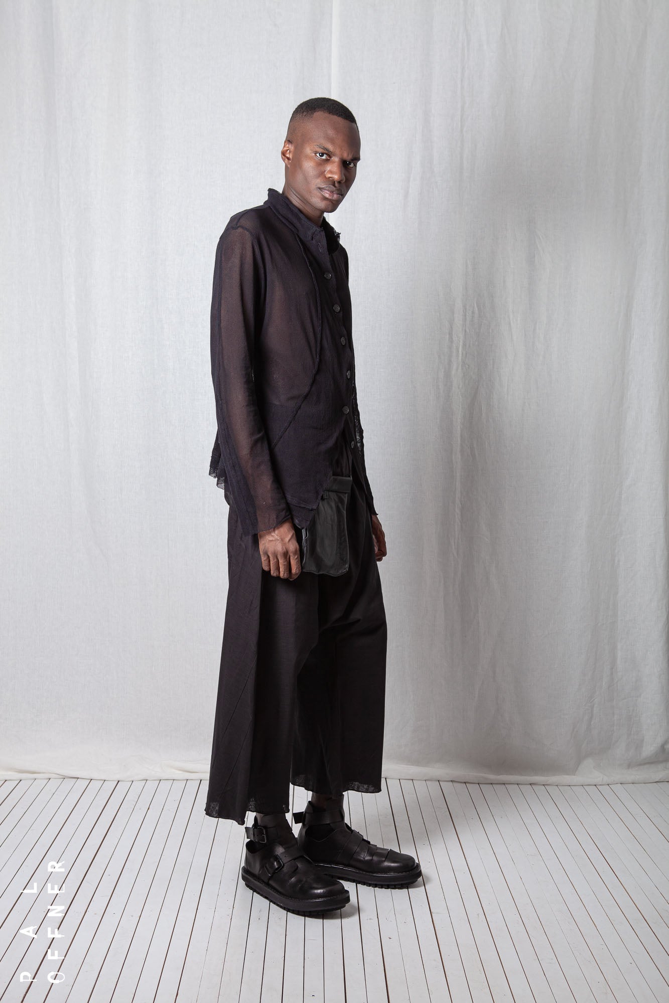 Sheer Mini Pengu Jacket_Organic Cotton Mesh (GOTS)