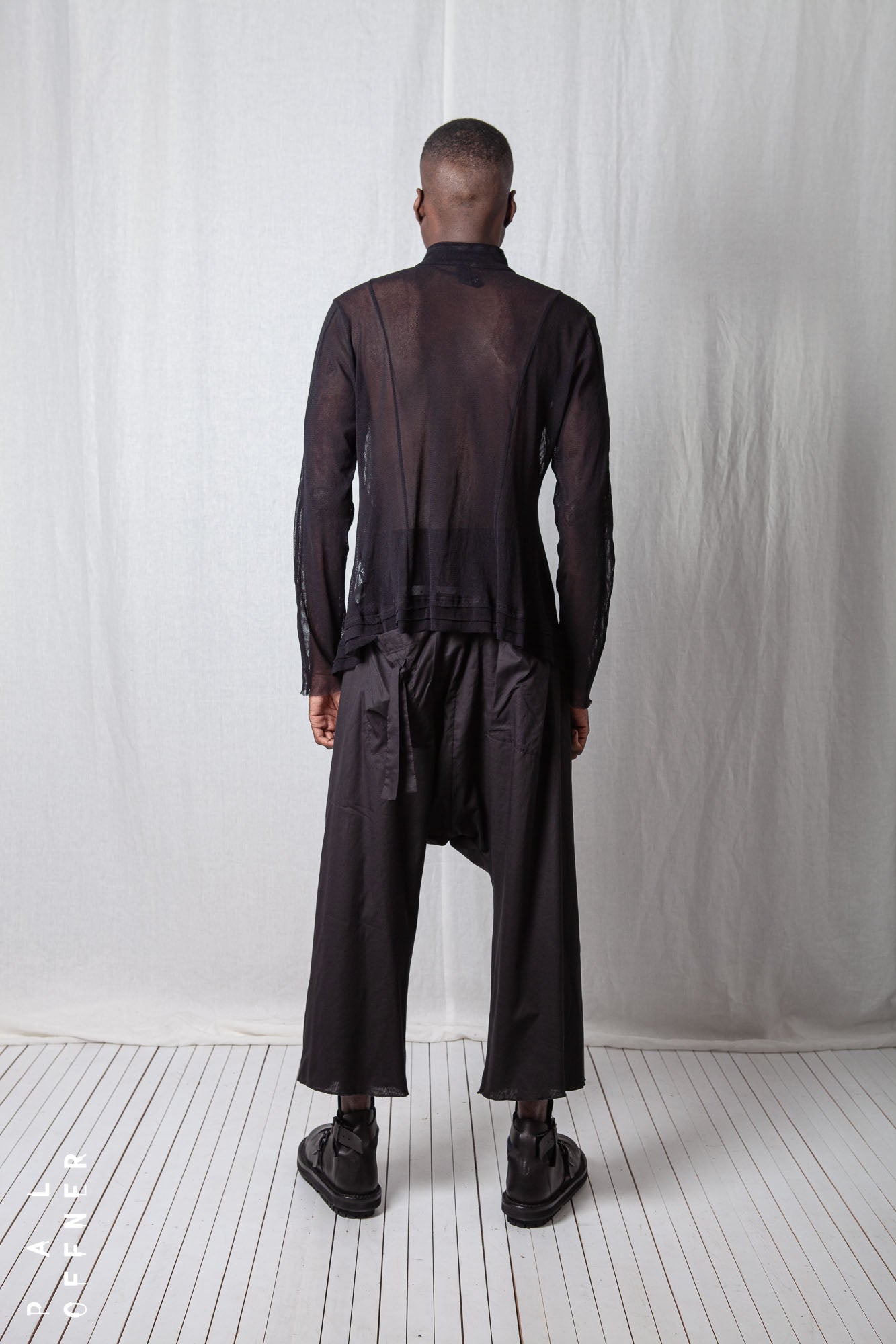 Sheer Mini Pengu Jacket_Organic Cotton Mesh (GOTS)