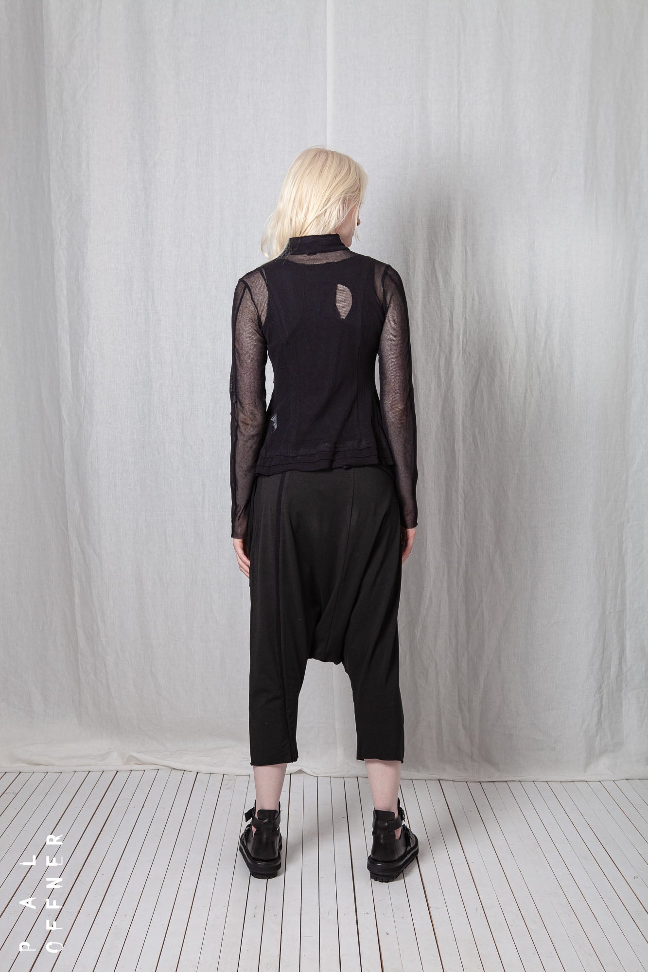 Sheer Mini Pengu Jacket_Organic Cotton Mesh (GOTS)
