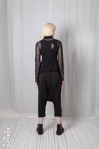 Sheer Mini Pengu Jacket_Organic Cotton Mesh (GOTS)