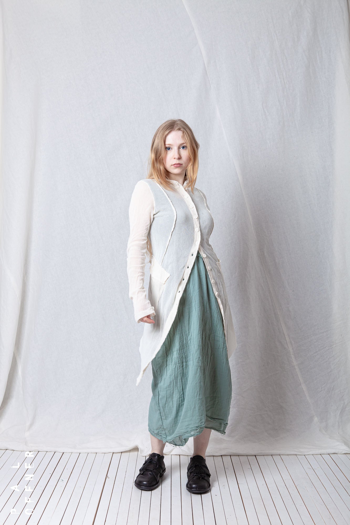 Sheer Penguin Coat_Organic Cotton Mesh (GOTS)