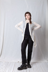 Sheer Penguin Coat_Organic Cotton Mesh (GOTS)
