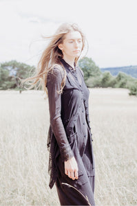 Sheer Penguin Coat_Organic Cotton Mesh (GOTS)