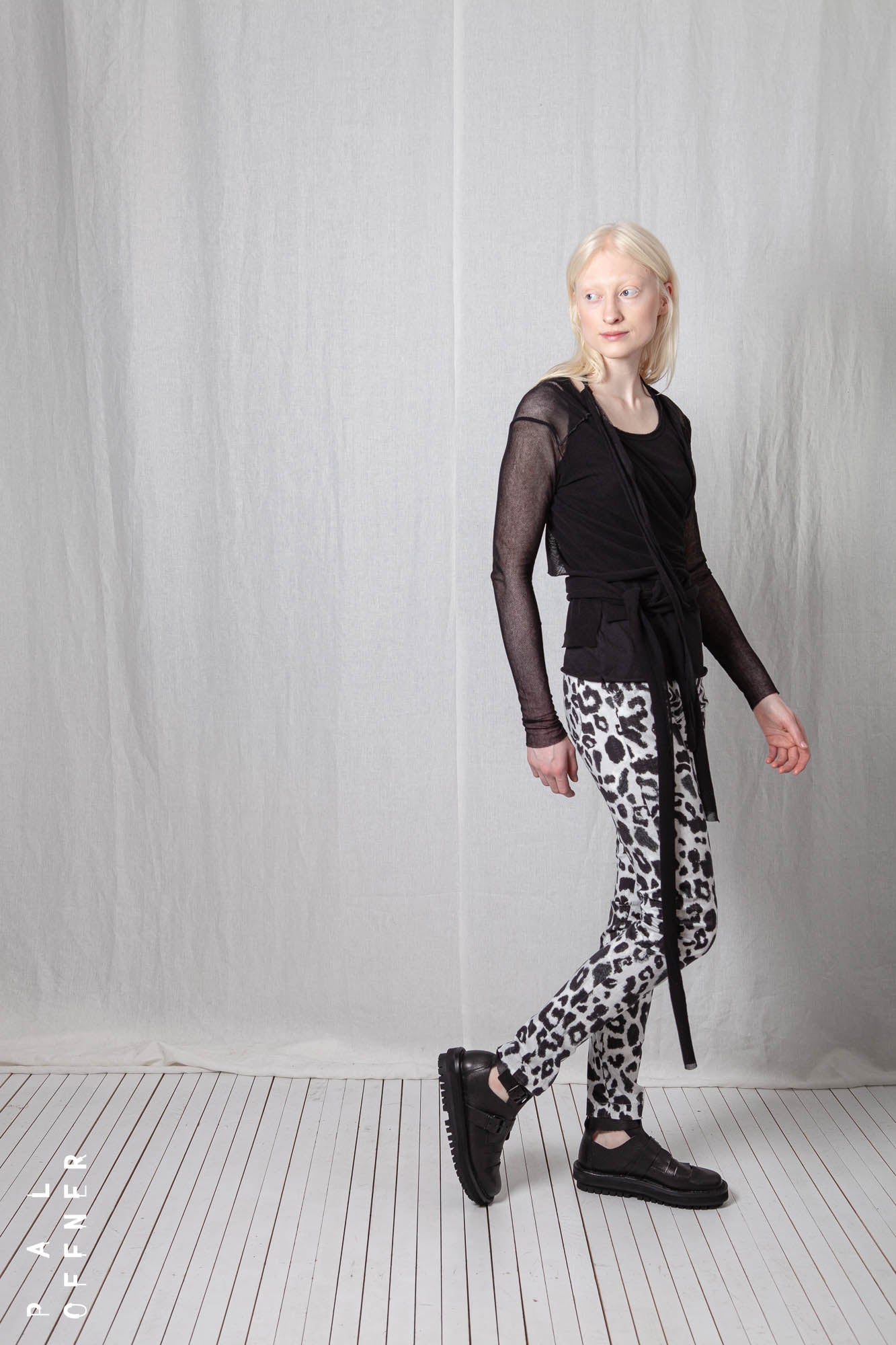 Sheer Wrap Longsleeve_Organic Cotton Mesh