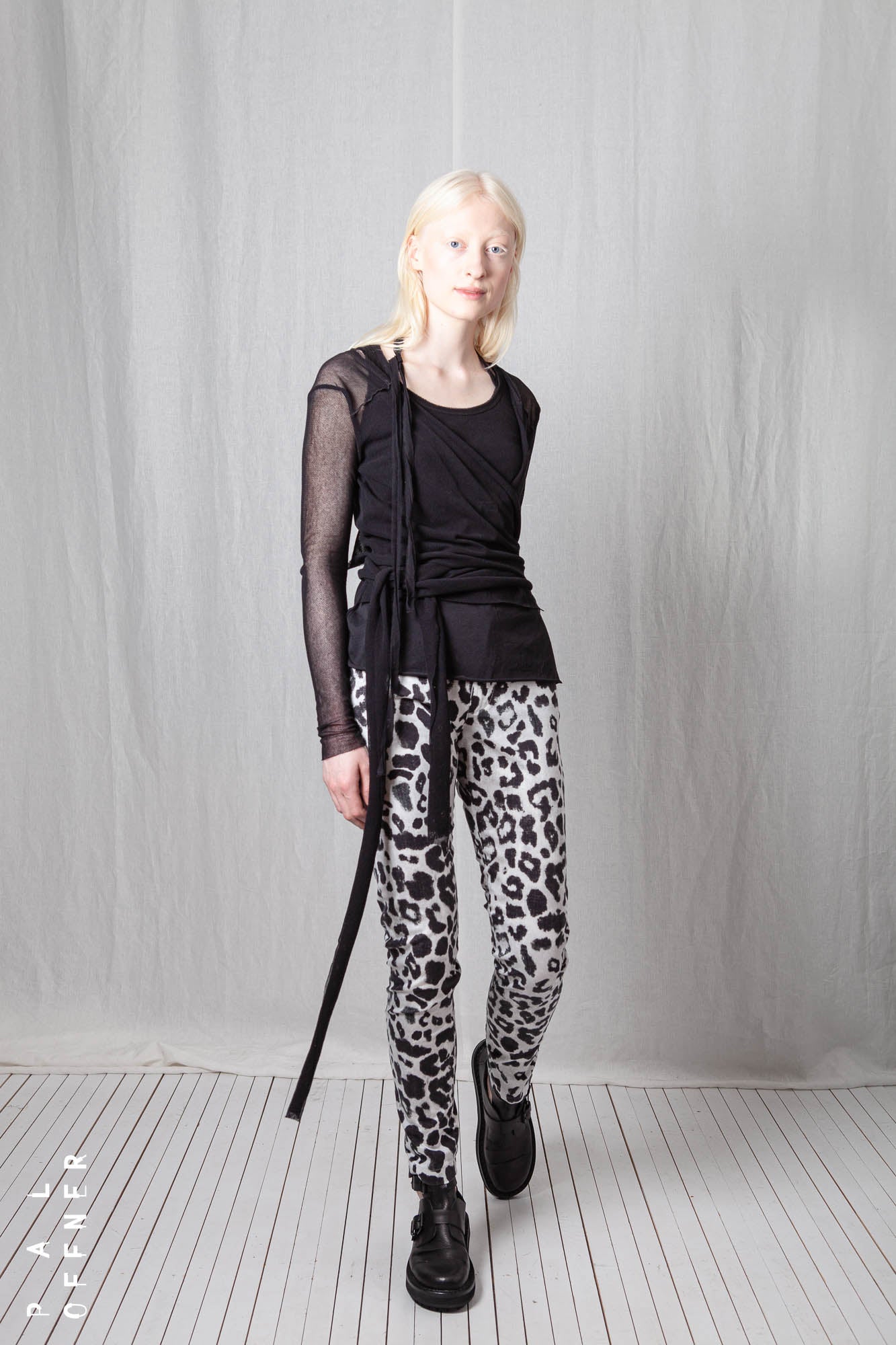 Sheer Wrap Longsleeve_Organic Cotton Mesh