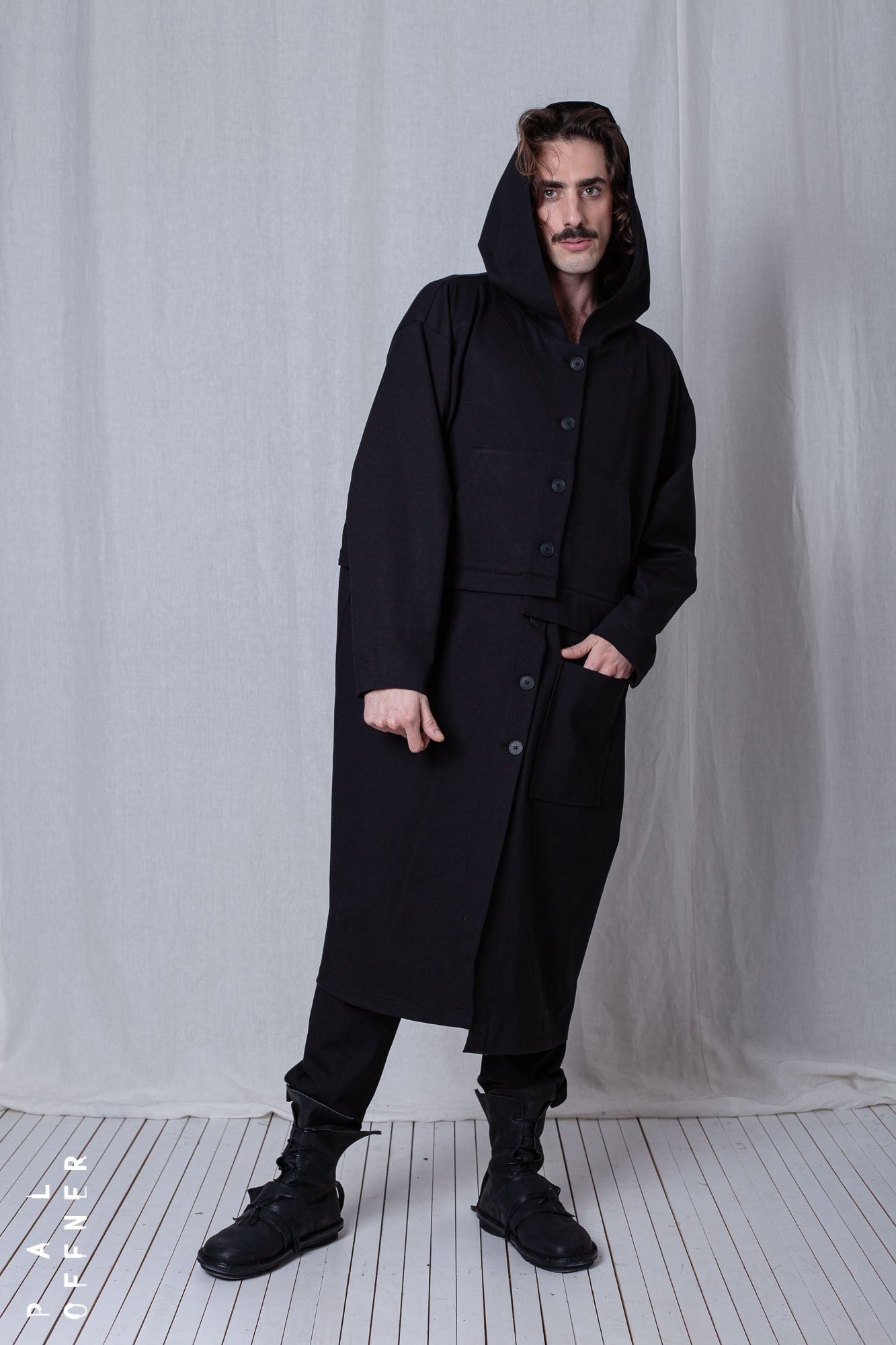 Shortenable Coat Jacket_Luxury Bi-Stretch Tricot