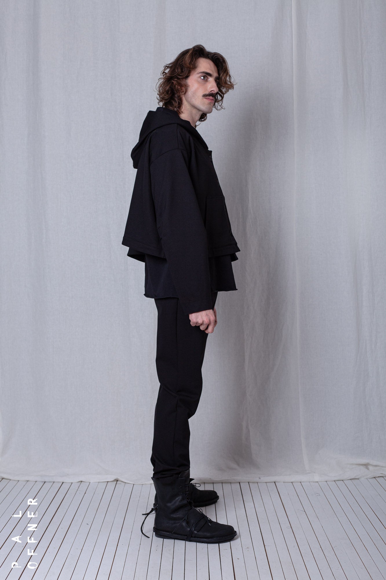 Shortenable Coat Jacket_Luxury Bi-Stretch Tricot