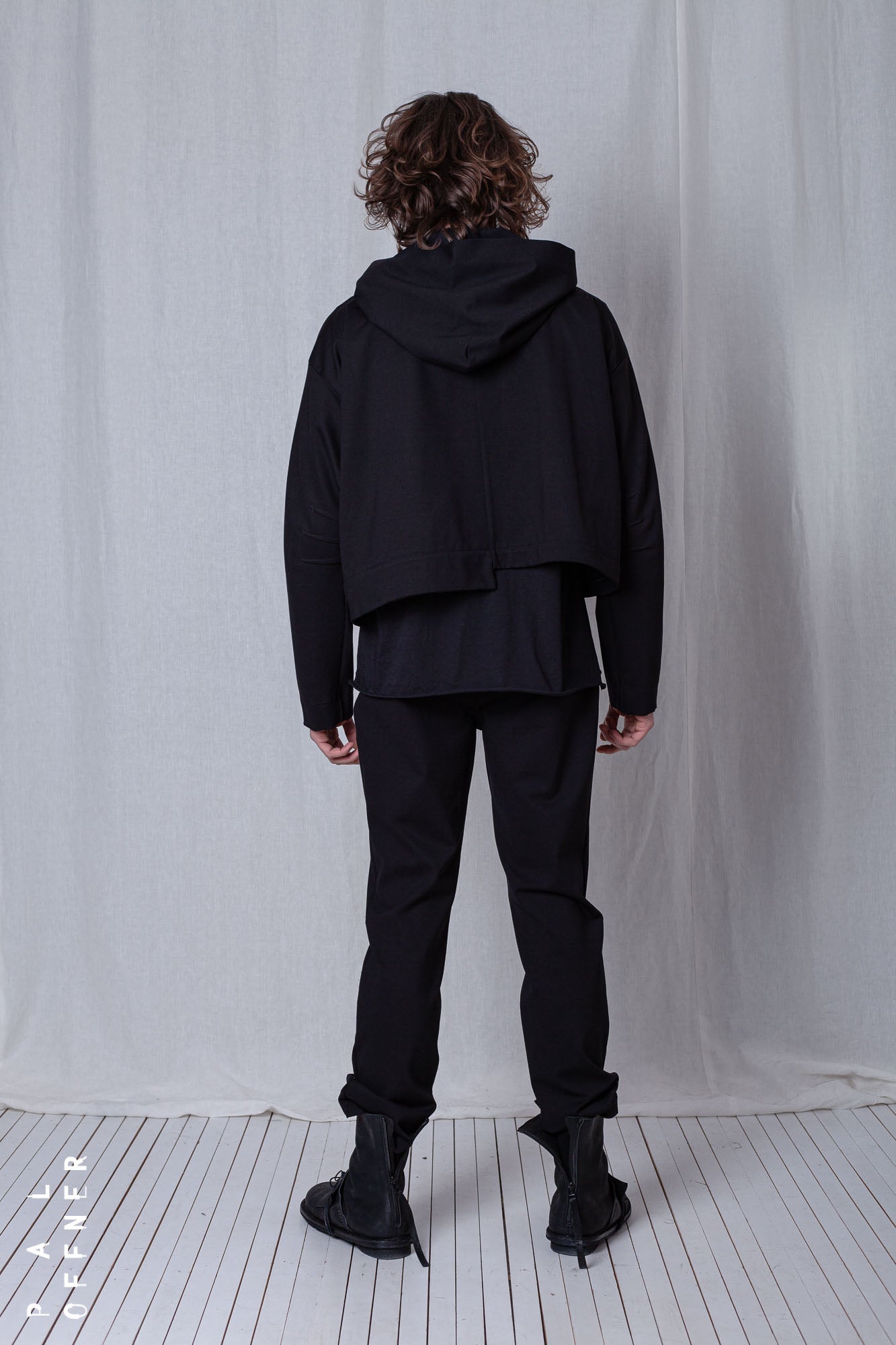 Shortenable Coat Jacket_Luxury Bi-Stretch Tricot