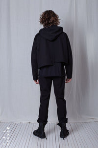 Shortenable Coat Jacket_Luxury Bi-Stretch Tricot