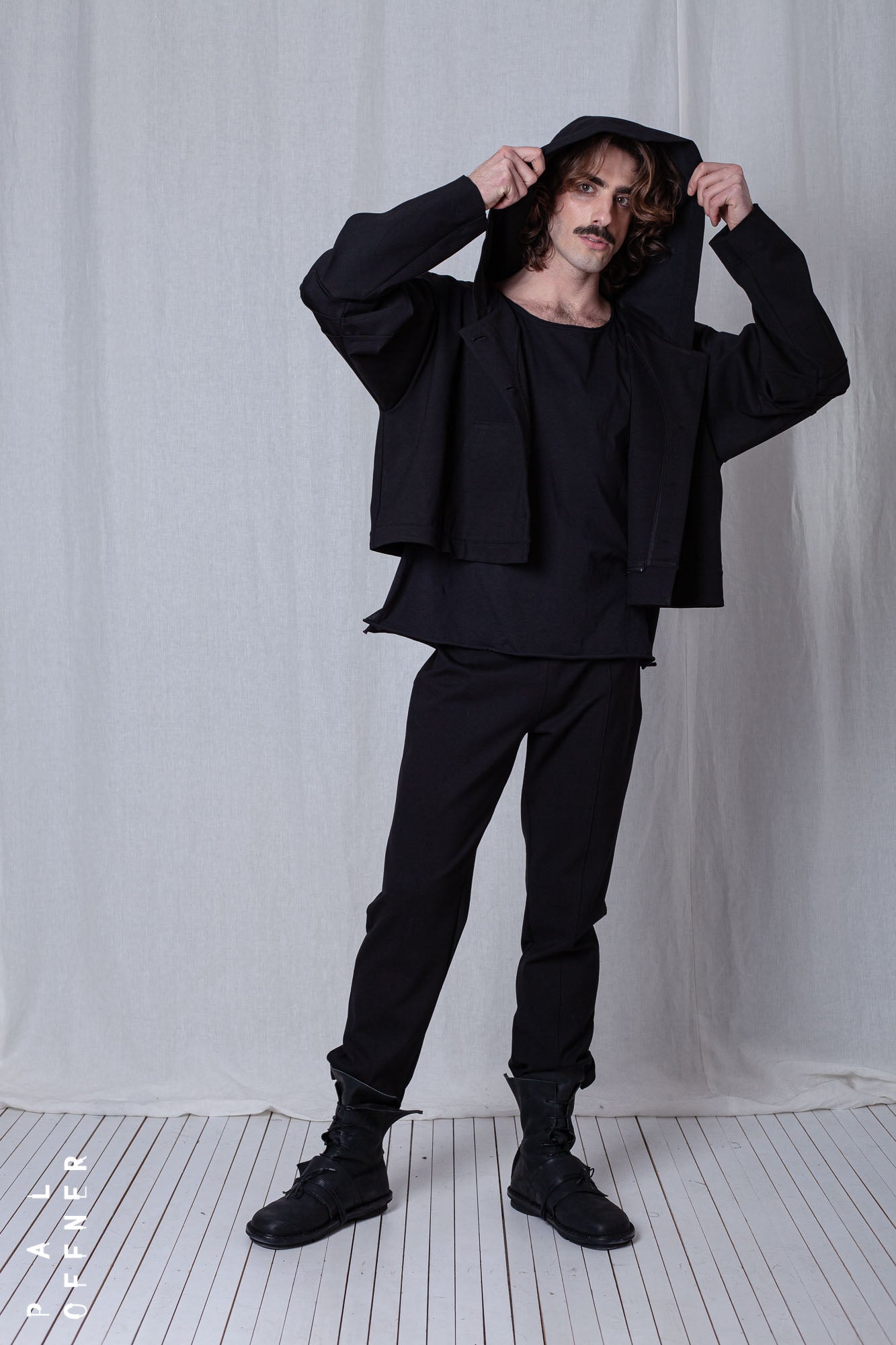 Shortenable Coat Jacket_Luxury Bi-Stretch Tricot