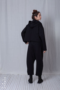 Shortenable Coat Jacket_Luxury Bi-Stretch Tricot